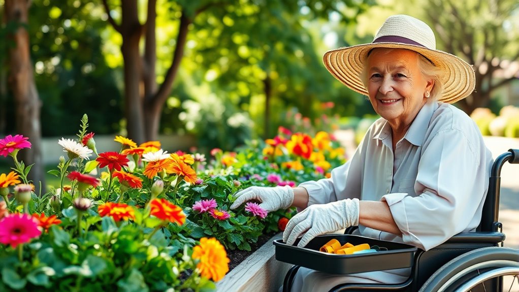 accessible senior gardening tips
