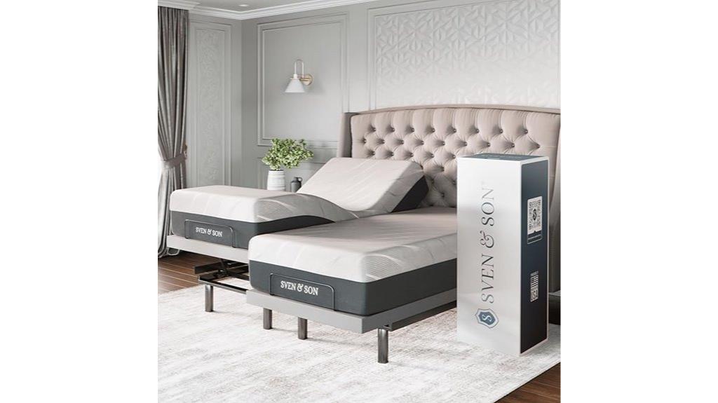 adjustable split king bed