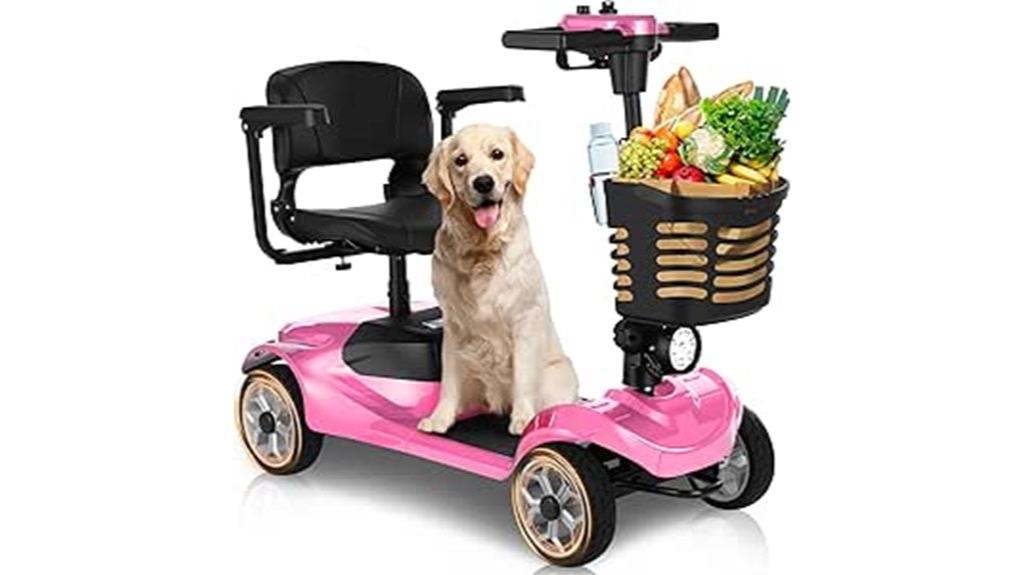 adult senior 4 wheel scooter