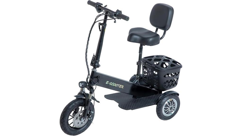 adult senior three wheel scooter