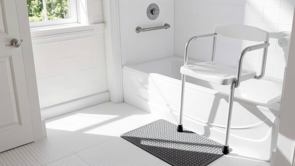 bathroom safety feature installation