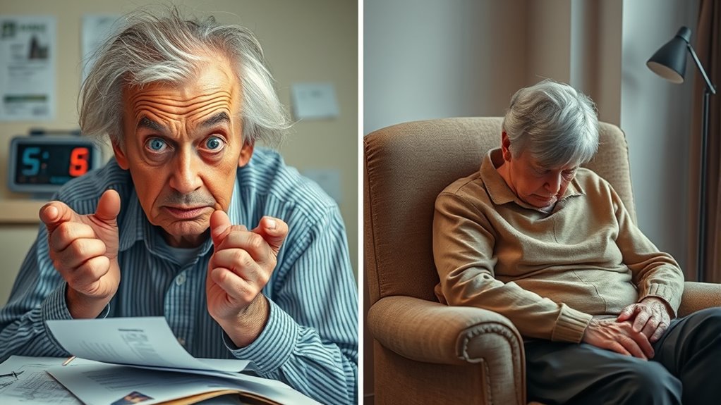 behavioral patterns distinguish delirium