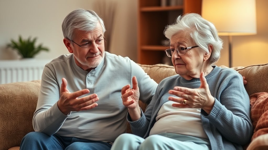 calm communication and observation