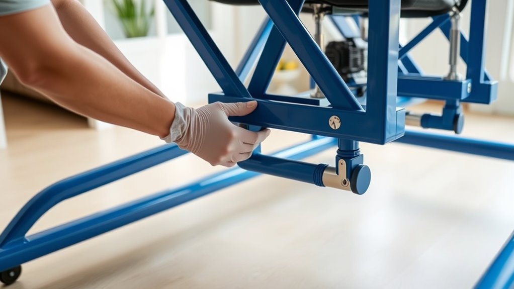 check inspect lock charge