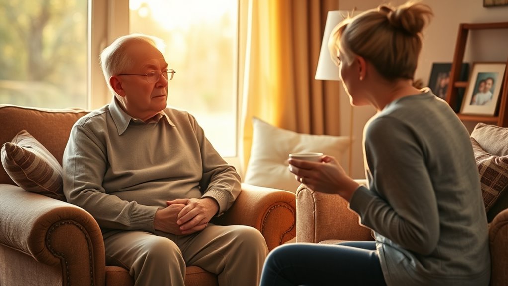 choose calm private environment