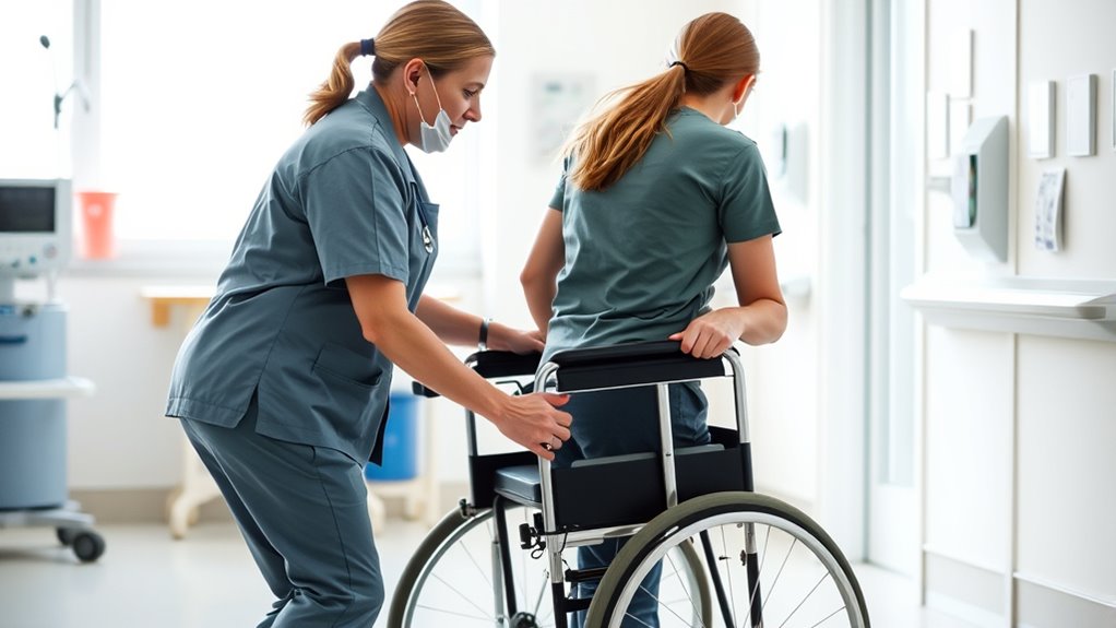 clear communication ensures safe transfers