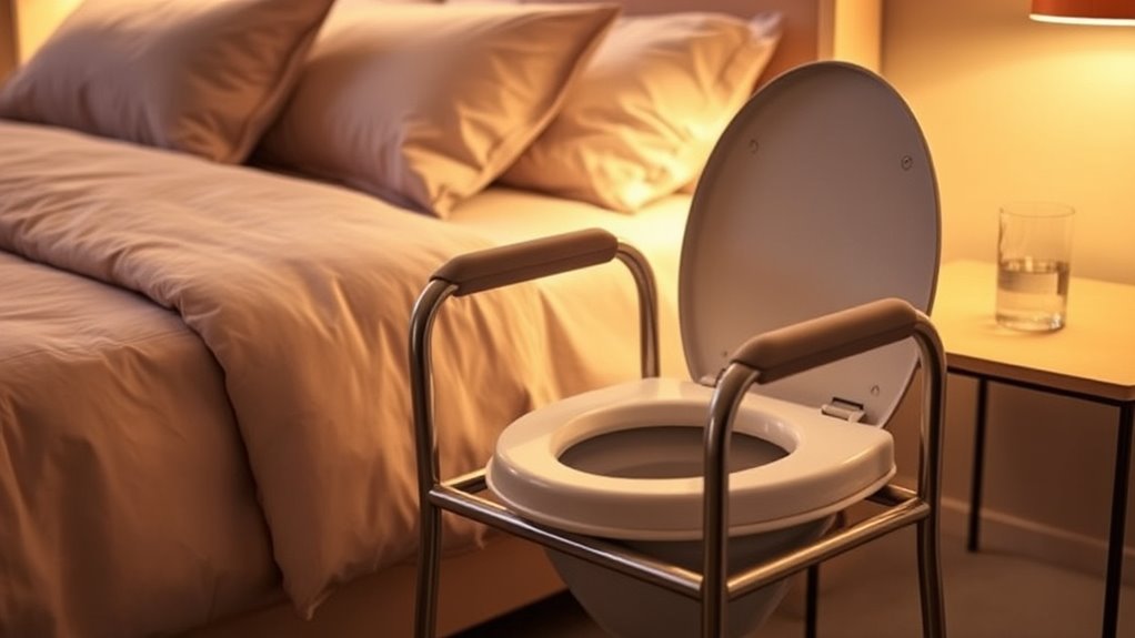 comfortable nighttime bathroom support