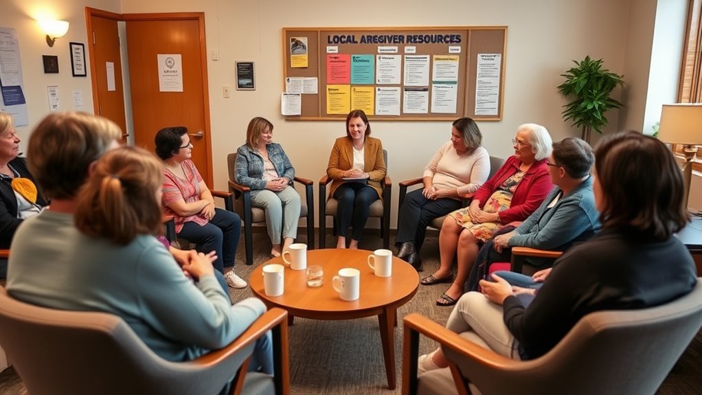 connecting caregivers to support