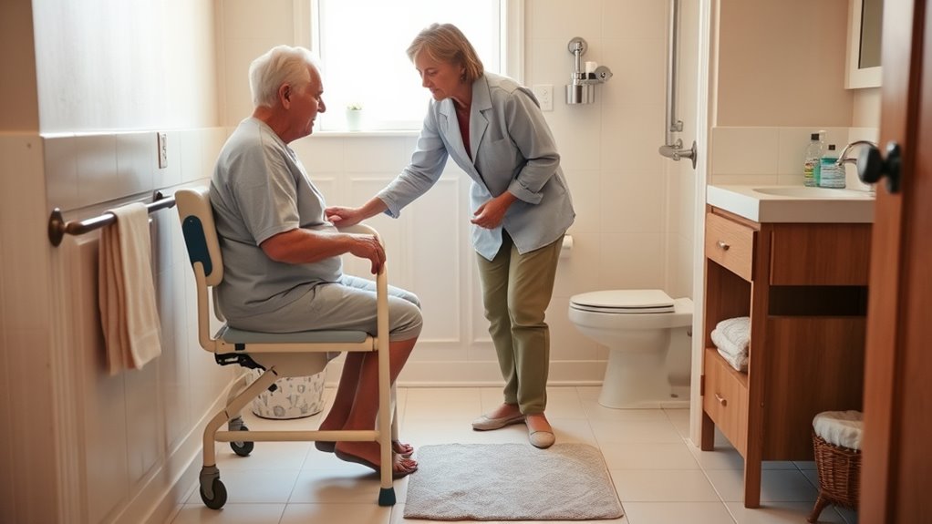 consistent bathroom routine benefits