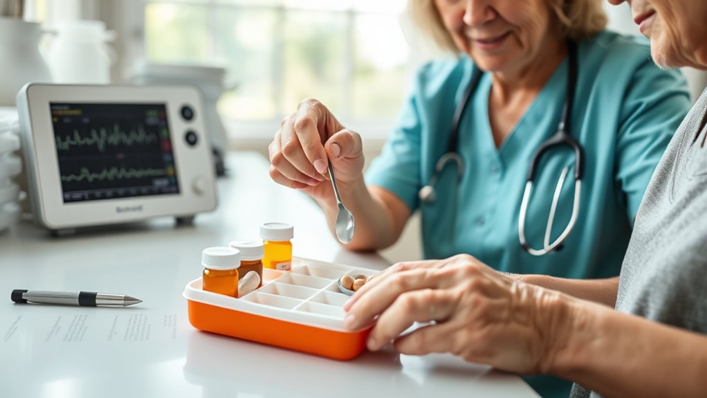 consistent medication management routine