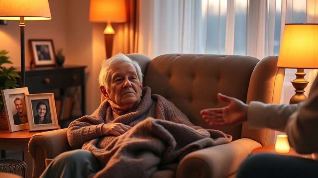 create calming routine environment