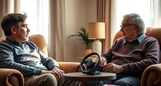 discussing senior driving safety