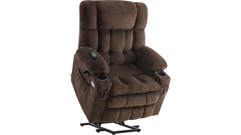 dual motor massage recliner