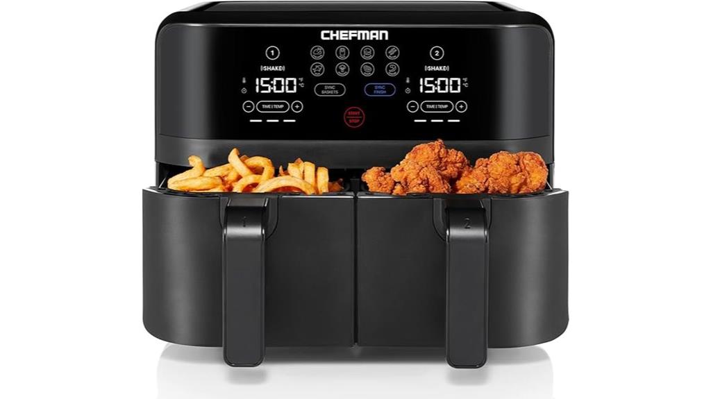 dual touch air fryer