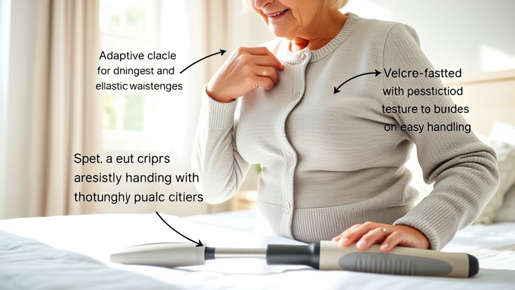 easy dressing with adaptive clothing