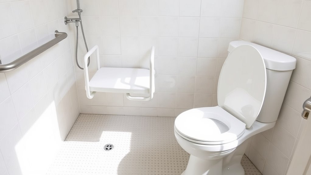 elderly bathroom safety features
