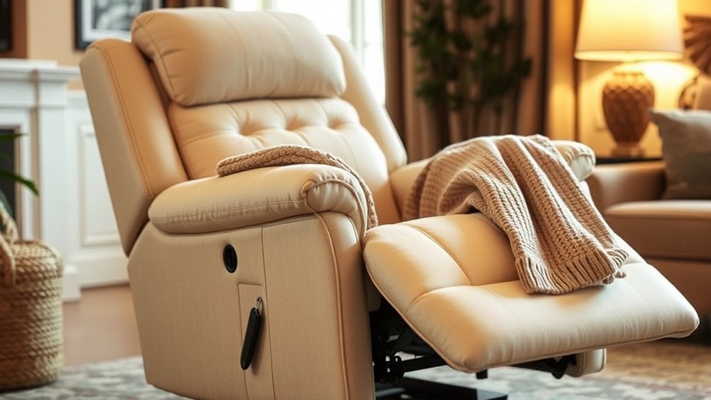 elderly chair safety features