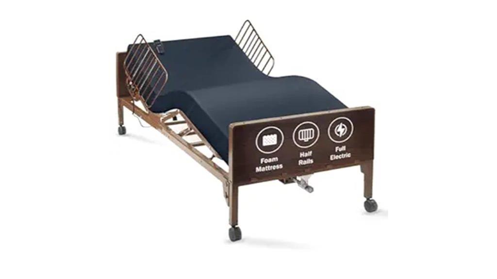 electric hospital bed features