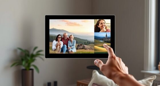 email enabled digital photo frames