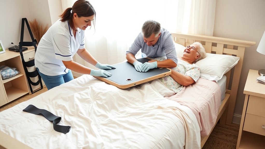 ensure safe repositioning environment