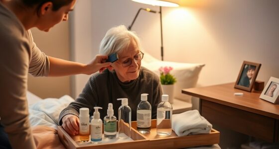 establish a consistent daily caregiving routine