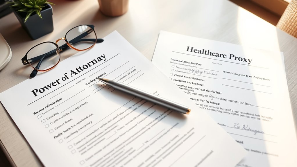 financial and medical decision powers