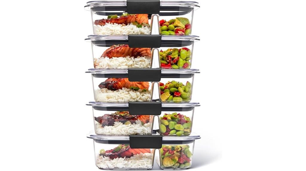 five pack meal storage