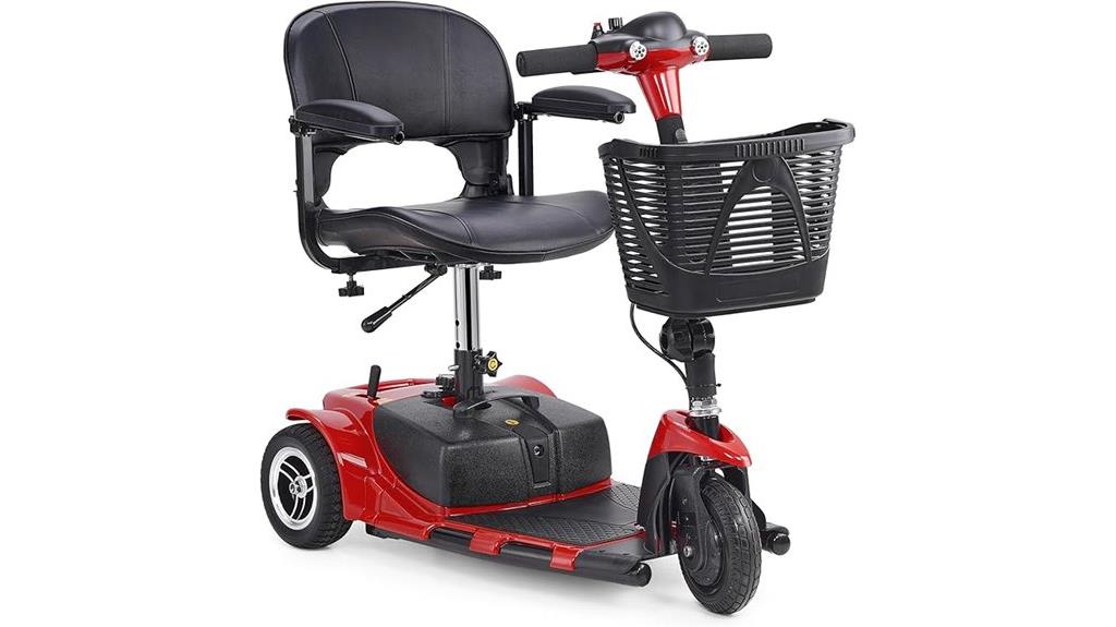 folding adult mobility scooter