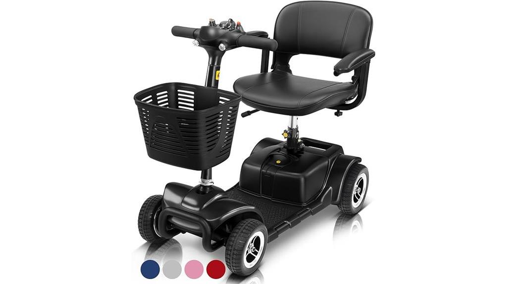 four wheel mobility scooter