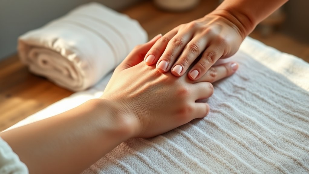 gentle pressure for relief