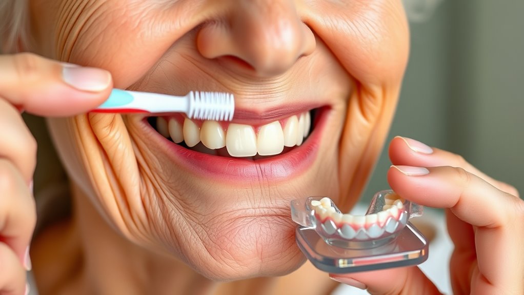 gentle thorough brushing techniques