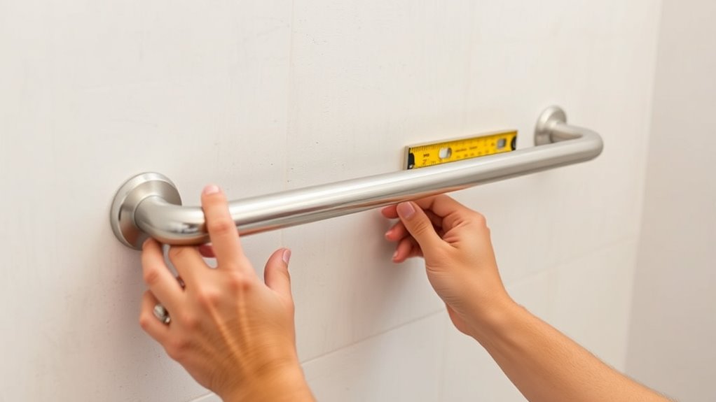 grab bar height standards