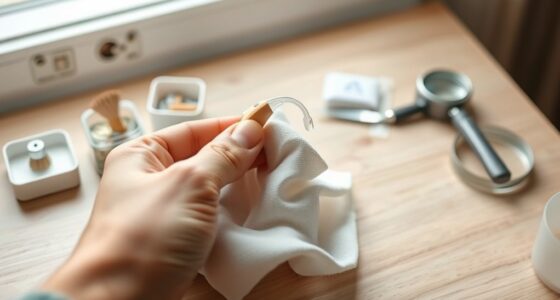 hearing aid cleaning tips