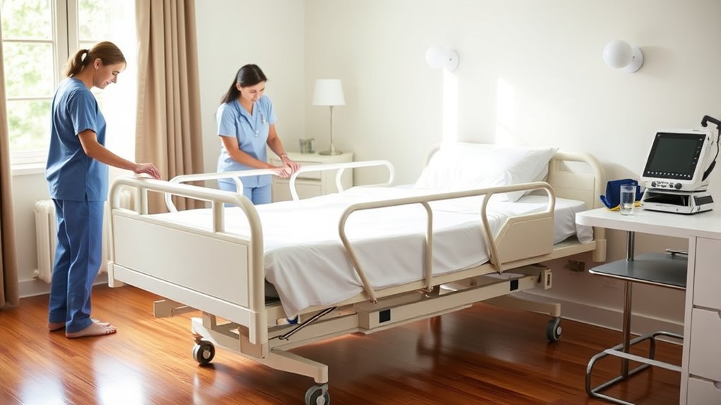 home hospital bed setup