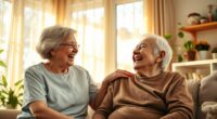 humor eases caregiving stress