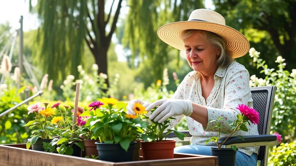 indoor container gardening benefits