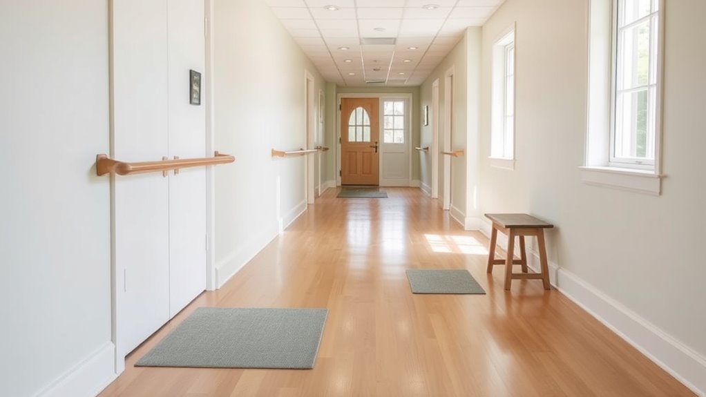 keep walkways clear and safe