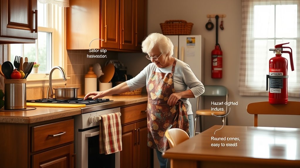 kitchen safety for seniors