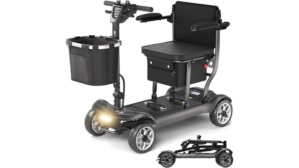 lightweight adult mobility scooter