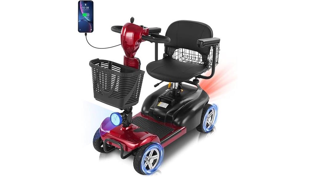 long range electric scooter
