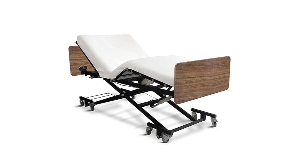 low electric hospital bed