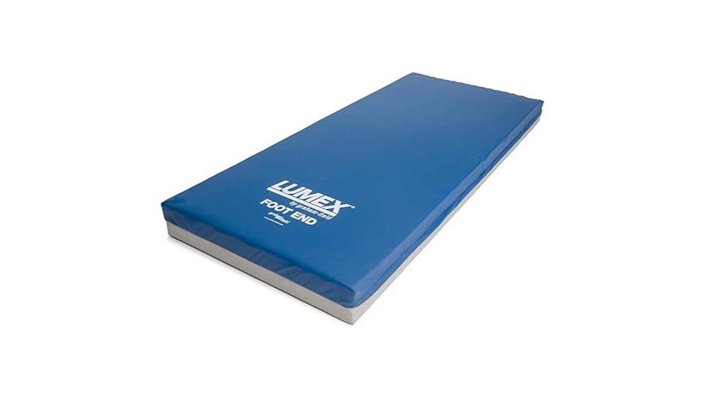 lumex twin xl foam mattress