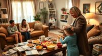 managing care during family visits