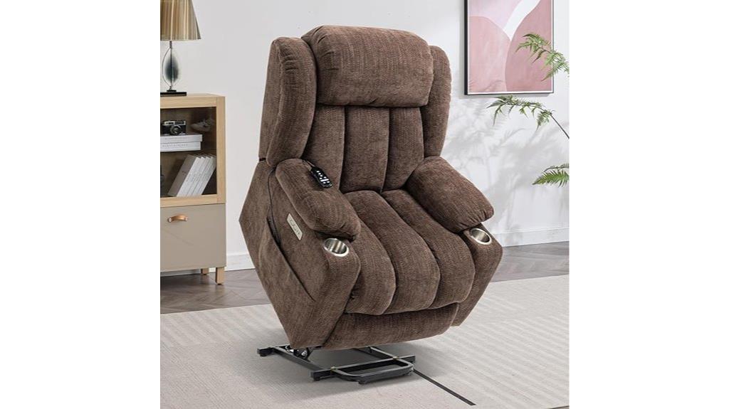 massage heat recliner