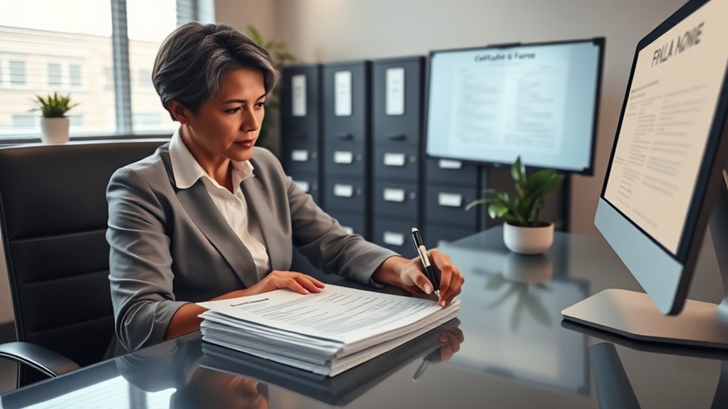 notify employer promptly in writing