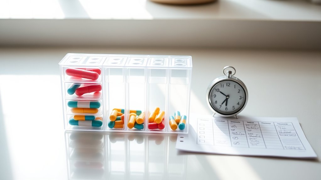 organize medications for clarity
