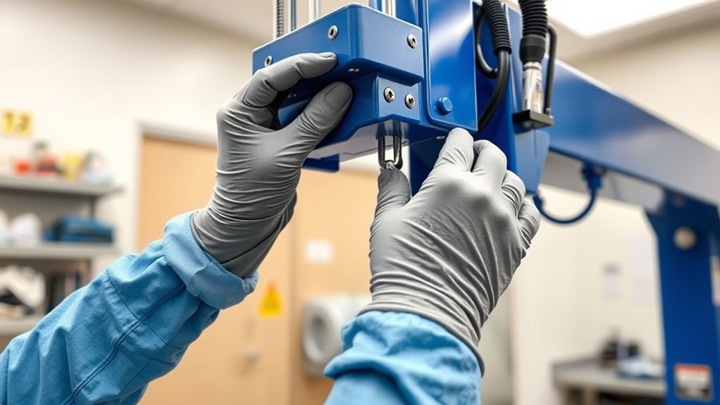 perform post lift safety checks