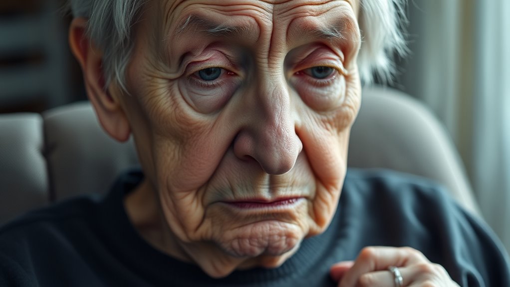 physical signs of depression