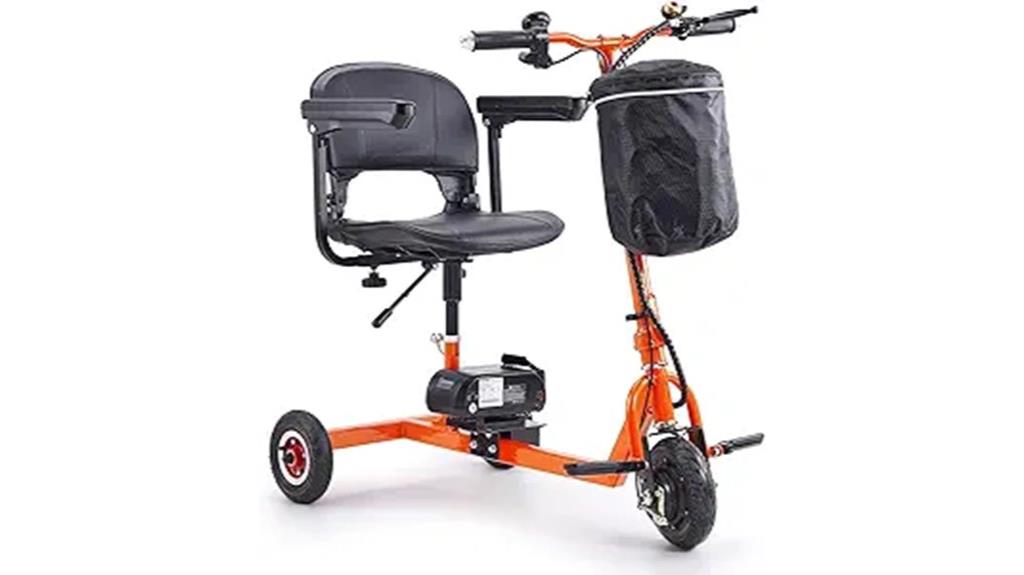 portable 3 wheel electric scooter