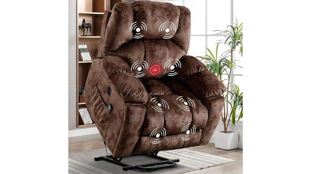power lift recliner with massage